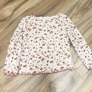 Matilda Jane Floral Long Sleeve Kids Top Sz 2